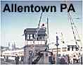 RDG & CNJ Station in Allentown, Pa 1947