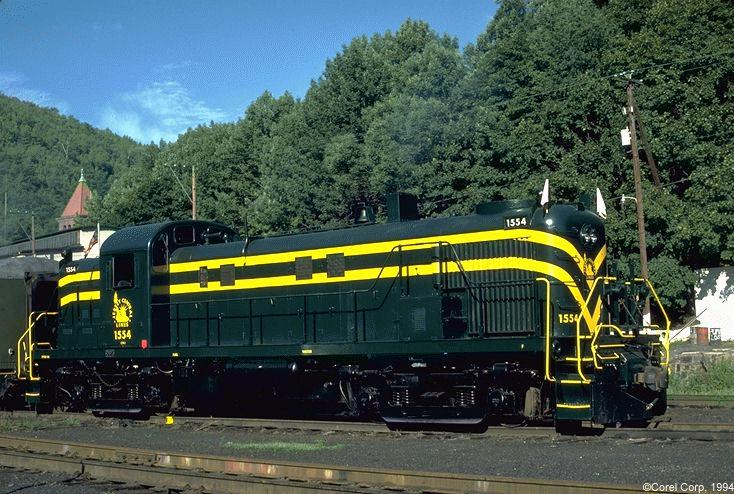 Alco RS3 Diesel Railroad Locomotives - NE Rails